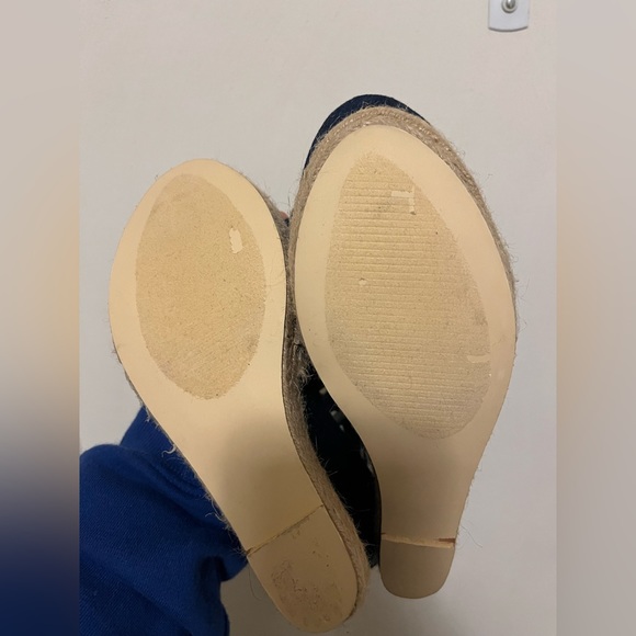 Denim sky high wedges - Picture 2 of 5